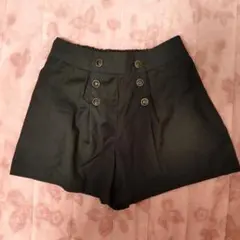 Honeys ショートパンツ 黒　Lサイズ　　クリーニング済み