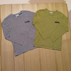 RAG MART キッズ 長袖カットソー 2枚セット 120cm