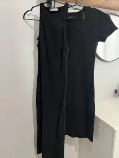 ZARA リブタイトワンピース2点