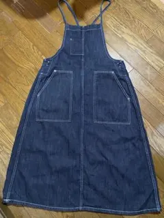 Clip.tab. デニムオーバーオール風スカート サイズ2