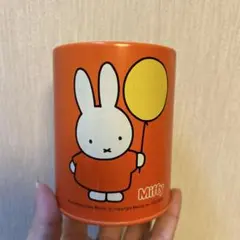 ミッフィー 貯金箱　缶　tin coin bank Miffy