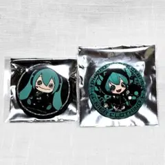 NieR ピアプロ　ノベルティ 缶バッジ　初音ミク　第1弾 第2弾　2点　ボカロ