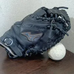 MIZUNO Buw League 少年軟式 キャッチャーミット/ ブラックのサムネイル