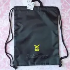 ポケットモンスター POKEMON ナップサックディバッグブラックのサムネイル