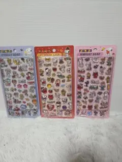 {早い者勝ち}スヌーピー立体シール3枚Set