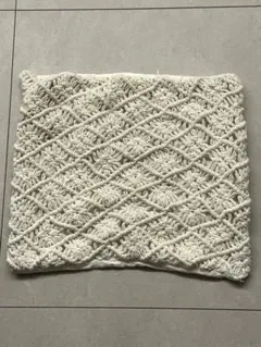 《ニトリ》マクラメ クッションカバー（45×45cm）