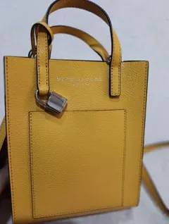 MARC JACOBS イエロー ミニトートバッグ