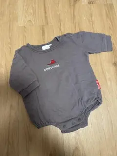 CONVERSE グレー ロンパース 70