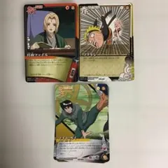 ナルト疾風伝カードゲーム　トレーディングカード　２５枚