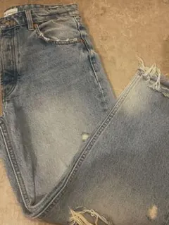 ZARA ダメージデニム　EUR38