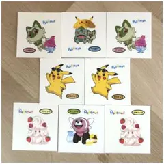 ポケモンデコキャラシール 8枚まとめ売り