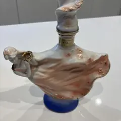 大型 フロストガラス 香水瓶 / ラリック風 球形 花レリーフ - メルカリ