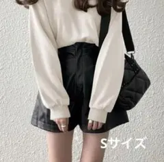 レザーショートパンツ［tu98］