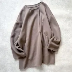 SLOBE IENA HAMILTON ウールダブルフェイスショートコート