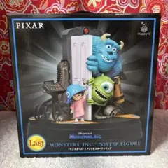 新品ハッピーくじpixarピクサーラストワンモンスターズインクポスターフィギュア