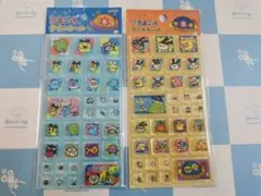 たまごっち タイルシール セブンイレブン 2種セット