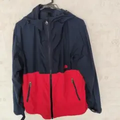 THE NORTH FACE ナイロンジャケット ネイビー/レッド