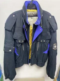 ellesse SKI WINTER ジャンパー 黒/青