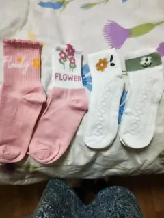 可愛いソックス４足セット