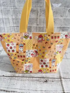 持ち手付きバッグインバッグ❖ハニーチューン・レッド - メルカリ