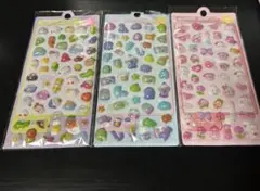 サンリオ　コットンパフィー　シール 6種セット　新品　ボンボンドロップ