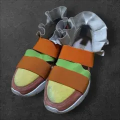 EMILIO PUCCI フリル スニーカー マルチカラー 38のサムネイル