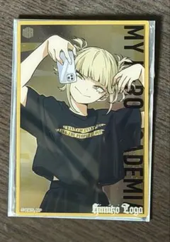 ヒロアカ　ベースヤードトーキョー　クリアメタルカード　トガヒミコ