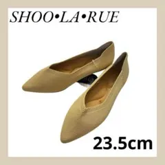 ⭐️洗える⭐️パンプス　フラットシューズ　春　夏　イエロー　23.5 cm