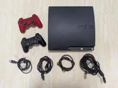 PS3 PlayStation 3 本体 純正コントローラー2個 ゲーム3本付