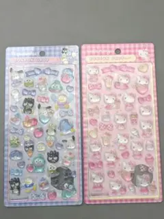 【正規品】はぴだんぶい　キティ　ボンボンドロップシール　セット　サンリオ