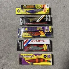 イカメタルオモリグエギ&スッテ 5個セットのサムネイル