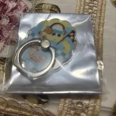 PUIPUIモルカー アビー しまうまバーガー スマホリング