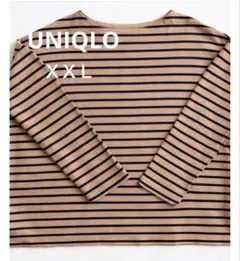 UNIQLO ストライプ 長袖Tシャツ XXL