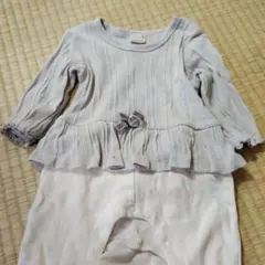プティマインフリル付きロンパース
