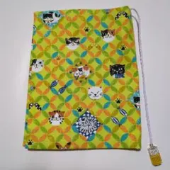 猫柄 ブックカバー ハンドメイド文庫本サイズ