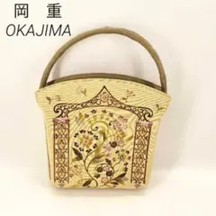 OKAJIMA 岡重 着物 バッグ 京友禅 和装BAG 正絹 JAPAN - メルカリ