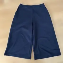 有木　Ｐ2パンツ　ネイビー キュロットＬサイズ