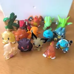 ポケモン フィギュア まとめ売り 15体セット 初期　当時物　指人形　ソフビ