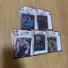 一番くじ　NARUTO ラバーチャーム　5点セット