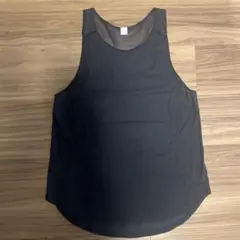lululemon ブラック タンクトップ ヨガウェア