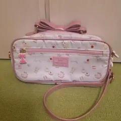 メゾピアノ キッズ　ショルダーバッグ ピンク