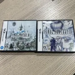 ニンテンドーDSソフト　ファイナルファンタジー　Ⅲ Ⅳ 2本セット