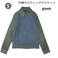 や*ラ様 glamb グラム メルトンジャケット 中綿キルティング 袖切り替えスのサムネイル