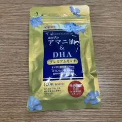 ニップン アマニ油 & DHA プレミアムリッチ 120粒