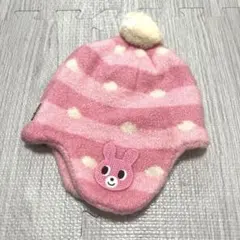Hot Biscuits 冬用　ベビー　帽子