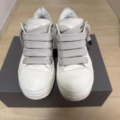 Dior Homme ベルクロ スニーカー レザー ホワイト 白 41.5 - メルカリ