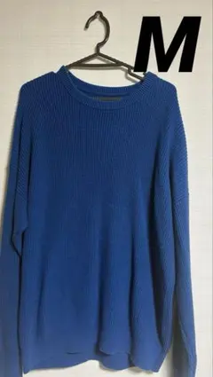 GAP ニット　セーター　ブルー　冬服　古着　Mサイズ