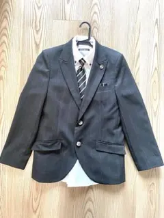 男児スーツ グレー 165 BOYCOOT フォーマル 美品