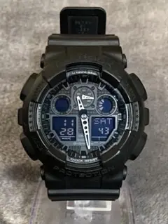 CASIO G-SHOCK GA-100-1A1JF 電池新品交換済み