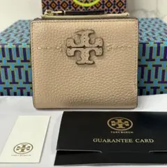 新品同様‼️ 現行　トリーバーチ　財布　折り財布　マックグロー　ターンロック